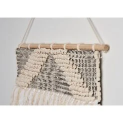 LR Home Fringed Diamond Ivory / Natural Tufted Wall Tapestry 12 LR Home Fringed Diamond Ivory / Natural Tufted Wall Tapestry -Tool Discount Store ivory natural lr home tapestries wallh80224whn1622 4f 1000