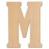 Jeff McWilliams Designs 15 In. Oversized Unfinished Wood Letter (M) -Tool Discount Store jeff mcwilliams designs decorative letters 300316 64 1000