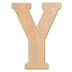 Tool Discount Store 30 Jeff McWilliams Designs 15 In. Oversized Unfinished Wood Letter (Y)