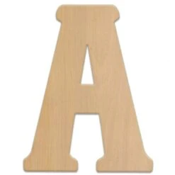 Tool Discount Store 22 Jeff McWilliams Designs 23 In. Oversized Unfinished Wood Letter (A)