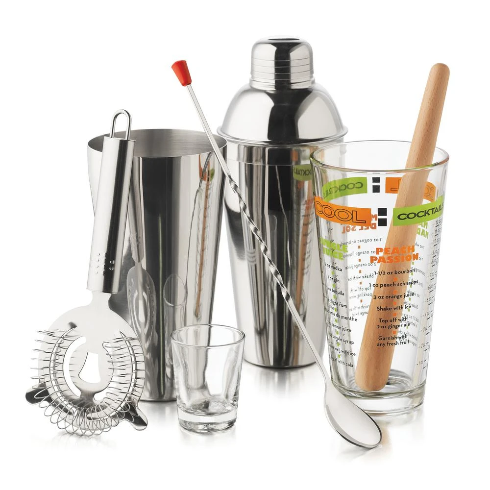 Libbey Mixologist 9-Piece Cool Cocktails Set 3 Libbey Mixologist 9-Piece Cool Cocktails Set