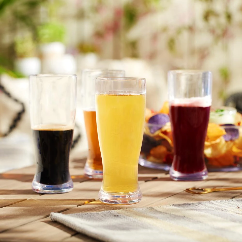 Libbey Indoors Out 4-piece, 14-ounce Break-Resistant Craft Brews Pilsner Set 4 Libbey Indoors Out 4-piece, 14-ounce Break-Resistant Craft Brews Pilsner Set - Image 2