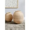 LITTON LANE Large Decorative Handwoven Natural Beige Bamboo Vase 1 LITTON LANE Large Decorative Handwoven Natural Beige Bamboo Vase -Tool Discount Store light brown litton lane vases 35985 64 1000
