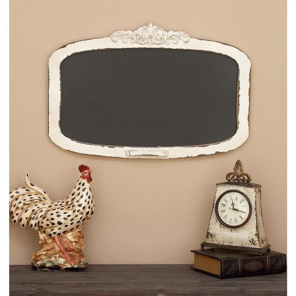 LITTON LANE Shabby Chic 28 In. Chalk Memo Board 10 LITTON LANE Shabby Chic 28 In. Chalk Memo Board - Image 8