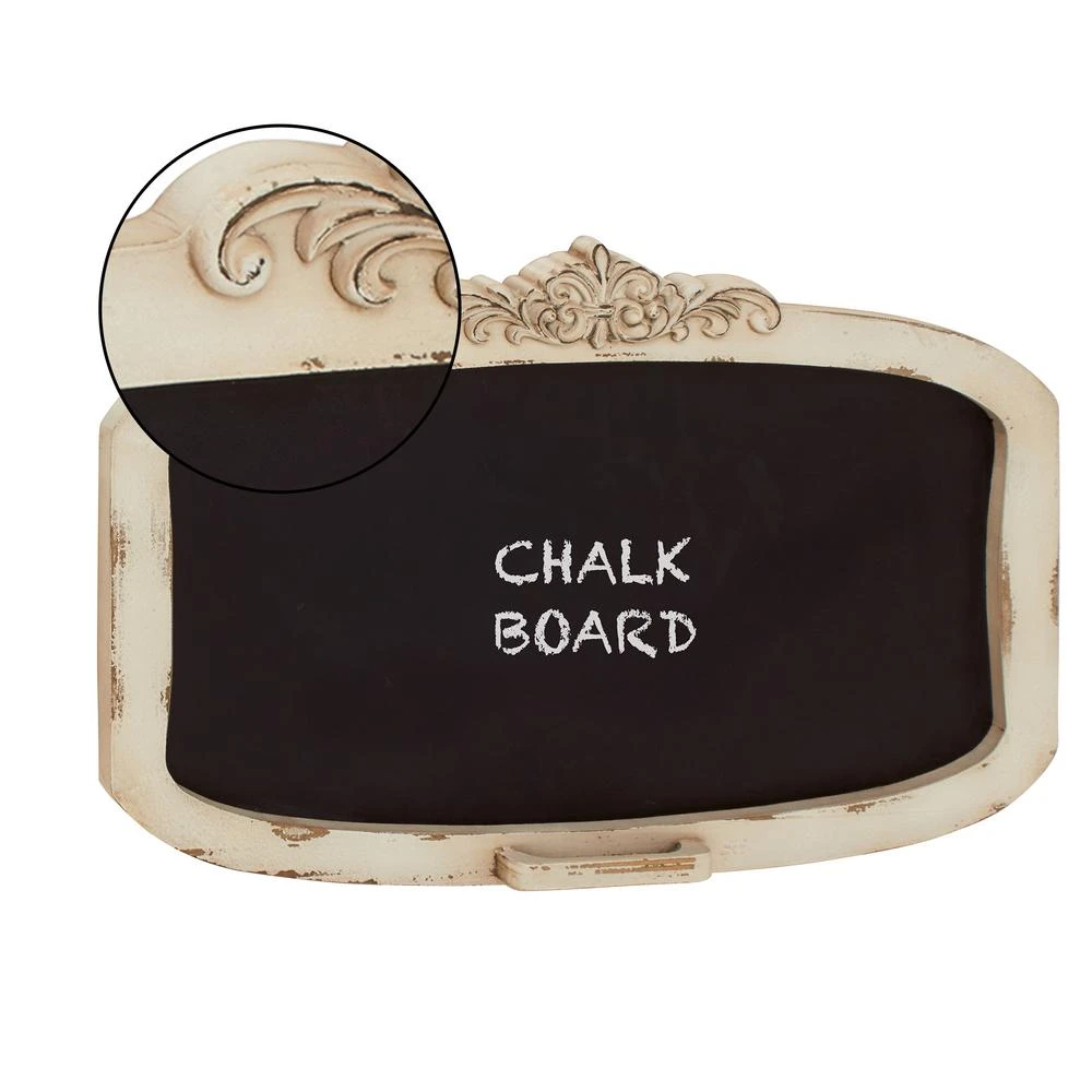 LITTON LANE Shabby Chic 28 In. Chalk Memo Board 7 LITTON LANE Shabby Chic 28 In. Chalk Memo Board - Image 5