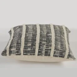 LR Resources Lines And Stripes Black And Gray Striped Hypoallergenic Polyester 18 In. X 18 In. Throw Pillow 10 LR Resources Lines And Stripes Black And Gray Striped Hypoallergenic Polyester 18 In. X 18 In. Throw Pillow -Tool Discount Store lr resources throw pillows pillo07362gryiipl 1f 1000