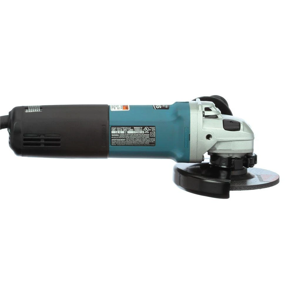 Makita 12 Amp 5 In. SJS High-Power Angle Grinder 5 Makita 12 Amp 5 In. SJS High-Power Angle Grinder - Image 3