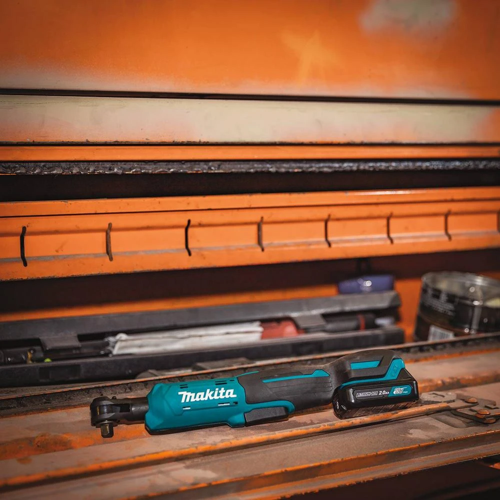 Makita 2.0 Ah 12-Volt MAX CXT 3/8 In./1/4 In. Sq. Drive Ratchet Kit With Bonus 12-Volt MAX CXT 1/4 In. Sq. Drive Impact Wrench 15 Makita 2.0 Ah 12-Volt MAX CXT 3/8 In./1/4 In. Sq. Drive Ratchet Kit With Bonus 12-Volt MAX CXT 1/4 In. Sq. Drive Impact Wrench - Image 13