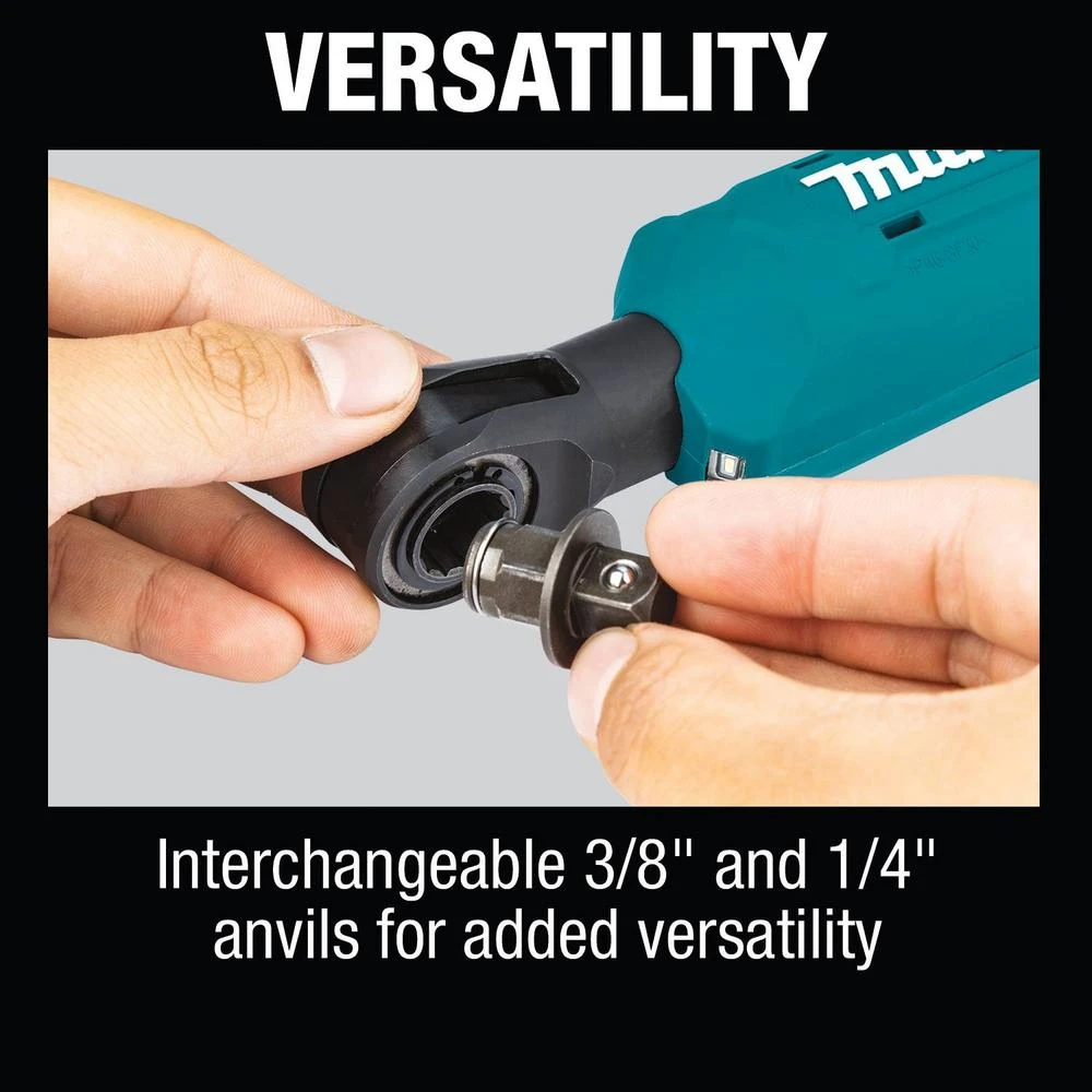 Makita 2.0 Ah 12-Volt MAX CXT 3/8 In./1/4 In. Sq. Drive Ratchet Kit With Bonus 12-Volt MAX CXT 1/4 In. Sq. Drive Impact Wrench 14 Makita 2.0 Ah 12-Volt MAX CXT 3/8 In./1/4 In. Sq. Drive Ratchet Kit With Bonus 12-Volt MAX CXT 1/4 In. Sq. Drive Impact Wrench - Image 12