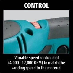 Makita 3 Amp 5 In. Corded Variable Speed Random Orbital Sander With Dust Bag -Tool Discount Store makita disc orbital sanders bo5041 44 1000
