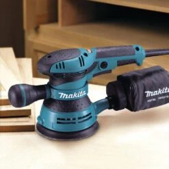Makita 3 Amp 5 In. Corded Variable Speed Random Orbital Sander With Dust Bag -Tool Discount Store makita disc orbital sanders bo5041 4f 1000
