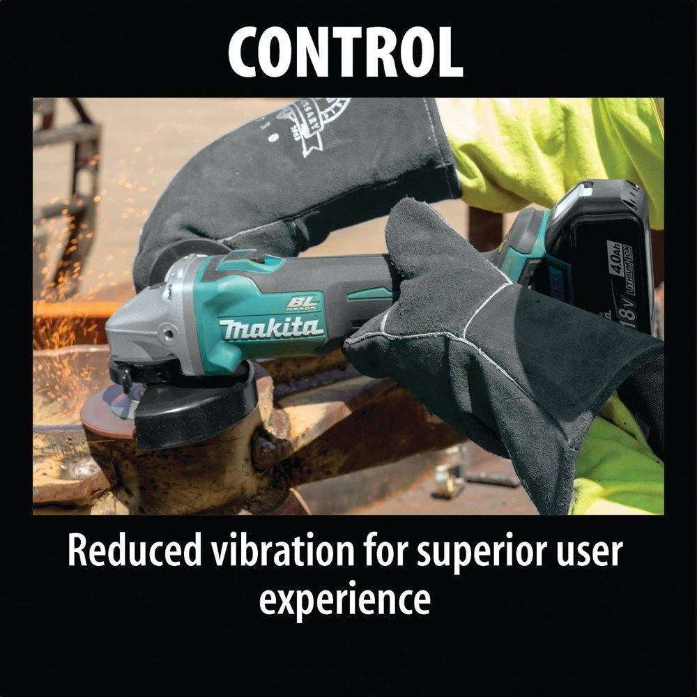 Makita 4-1/2 In. X 1/4 In. X 5/8 In. 36-Grit INOX Grinding Wheel (5-Pack) For Use With 4-1/2 In. Angle Grinders 4 Makita 4-1/2 In. X 1/4 In. X 5/8 In. 36-Grit INOX Grinding Wheel (5-Pack) For Use With 4-1/2 In. Angle Grinders - Image 2