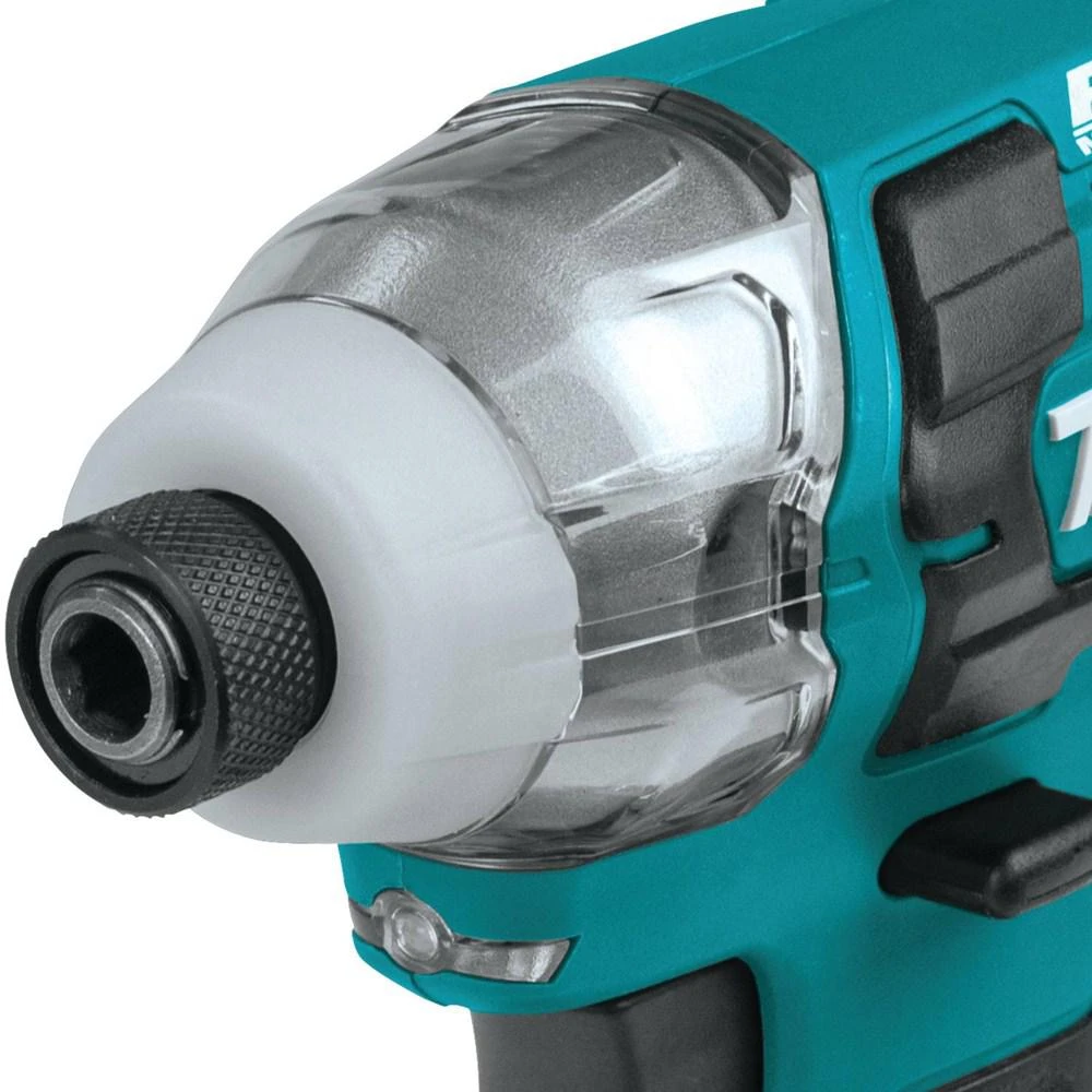 Makita 12-Volt MAX CXT Lithium-Ion Brushless 1/4 In. Cordless Impact Driver Kit With (2) Batteries 2.0Ah, Charger, Hard Case 9 Makita 12-Volt MAX CXT Lithium-Ion Brushless 1/4 In. Cordless Impact Driver Kit With (2) Batteries 2.0Ah, Charger, Hard Case - Image 7