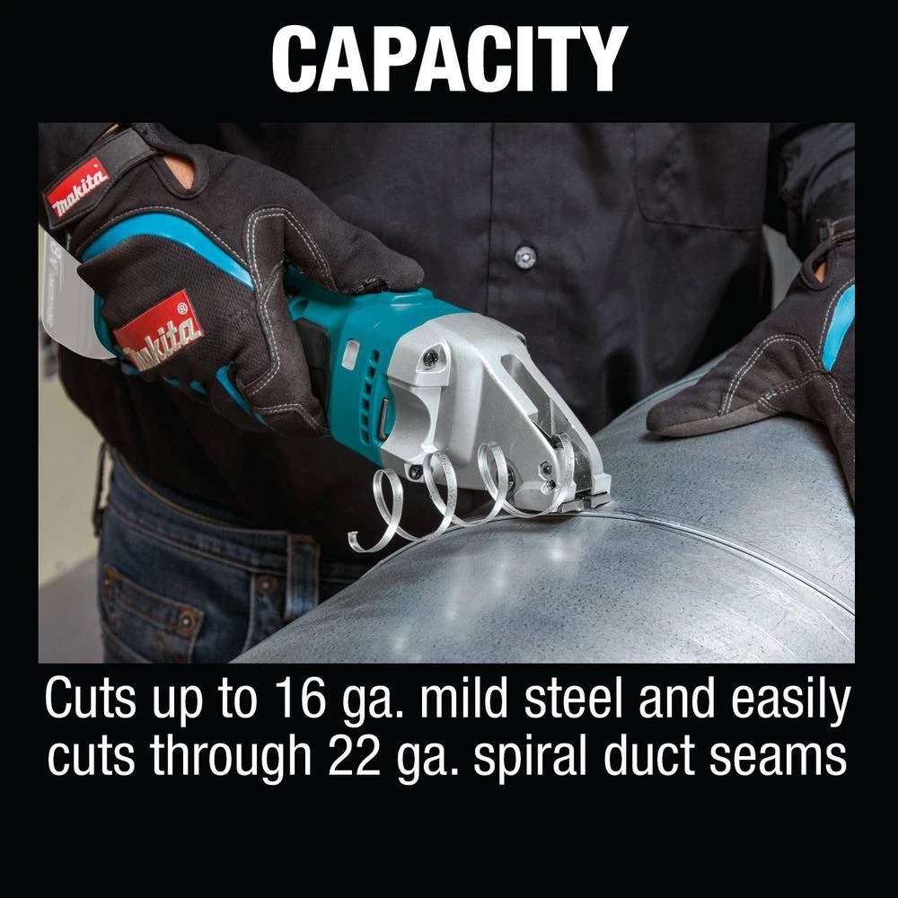 Makita 18-Volt LXT Lithium-Ion Cordless 16 Gauge Compact Compact Straight Shear (Tool Only) 9 Makita 18-Volt LXT Lithium-Ion Cordless 16 Gauge Compact Compact Straight Shear (Tool Only) - Image 7