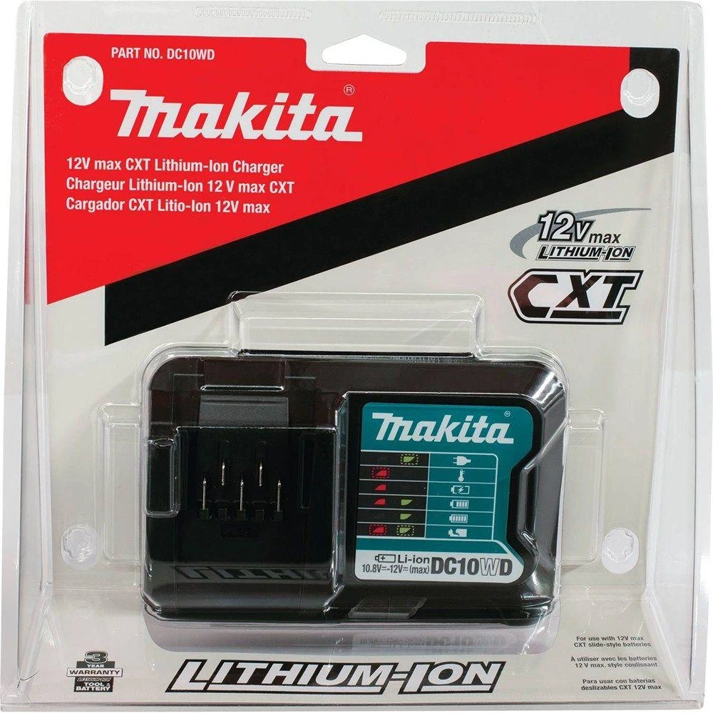 Makita 12-Volt MAX CXT Lithium-Ion Battery Charger 5 Makita 12-Volt MAX CXT Lithium-Ion Battery Charger - Image 3