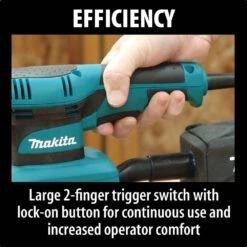 Makita 1.7 Amp 10 In. Corded 1/3 Sheet Finishing Sander -Tool Discount Store makita sheet sanders bo3710 1f 1000