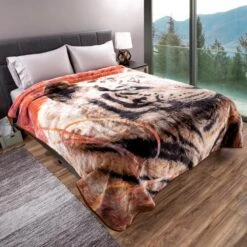 Lavish Home Multicolored Wildlife Throw Blanket 10 Lavish Home Multicolored Wildlife Throw Blanket -Tool Discount Store multi colored lavish home throw blankets 66hd b tiger 1f 1000