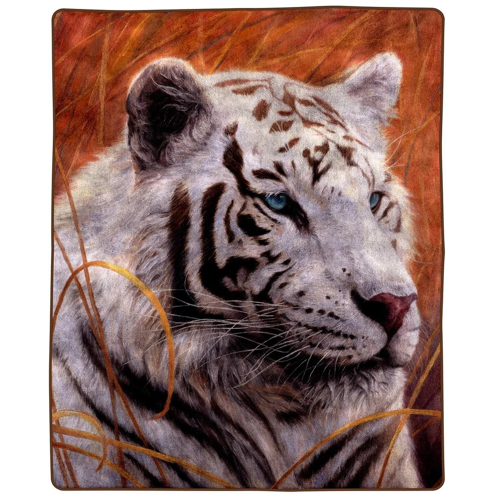 Lavish Home Multicolored Wildlife Throw Blanket 3 Lavish Home Multicolored Wildlife Throw Blanket