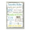Stupell Industries 12.5 In. X 18.5 In. “Laundry Rules Typography” By Taylor Greene Printed Wood Wall Art 2 Stupell Industries 12.5 In. X 18.5 In. “Laundry Rules Typography” By Taylor Greene Printed Wood Wall Art -Tool Discount Store multi colored stupell industries wall signs wrp 1016 wd 13x19 64 1000