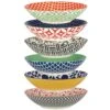 Certified International Soho Multicolored Porcelain 9 In. 32 Oz. Dinner Bowls (Set Of 6) -Tool Discount Store multicolored certified international bowls 89671 64 1000