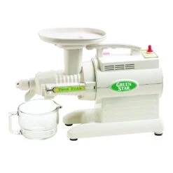 Tribest Greenstar Original 24 Fl. Oz. White Cold Press Juicer