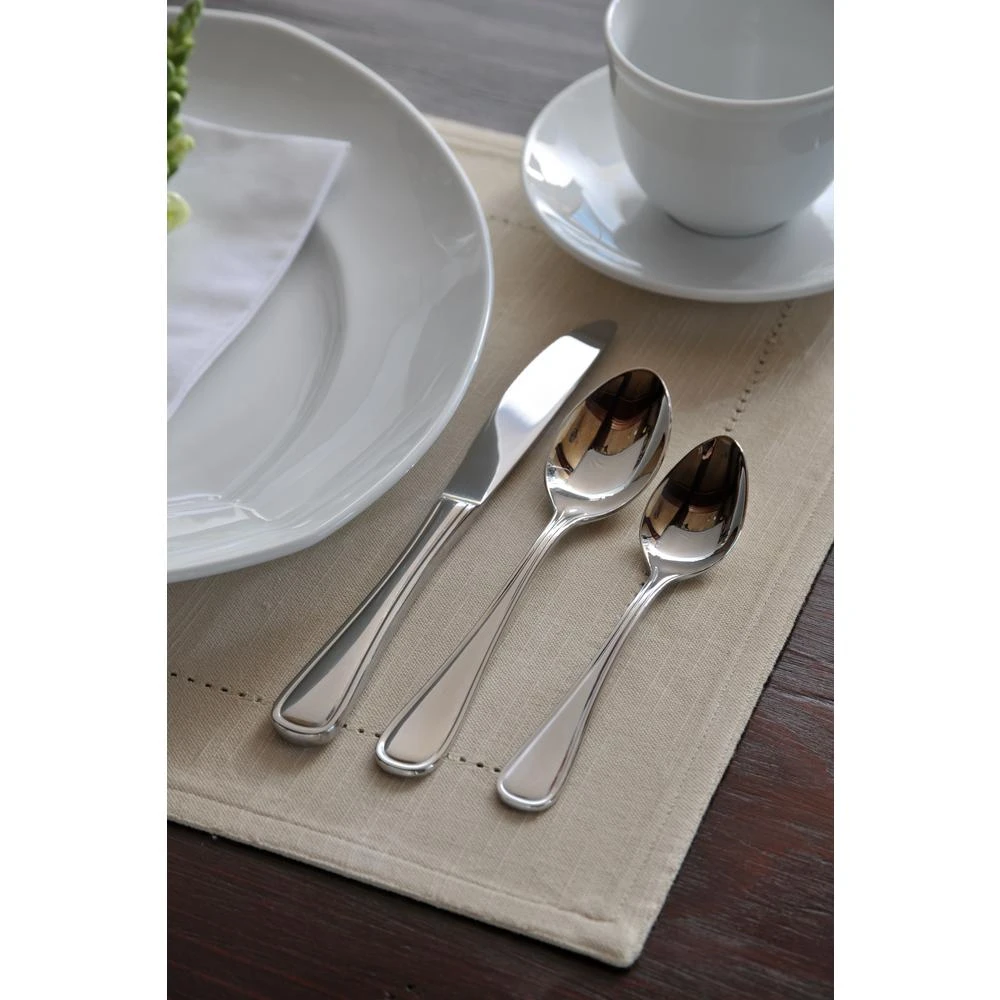 Oneida New Rim II 18/0 Stainless Steel Table Forks, European Size (Set Of 12) 9 Oneida New Rim II 18/0 Stainless Steel Table Forks, European Size (Set Of 12) - Image 7