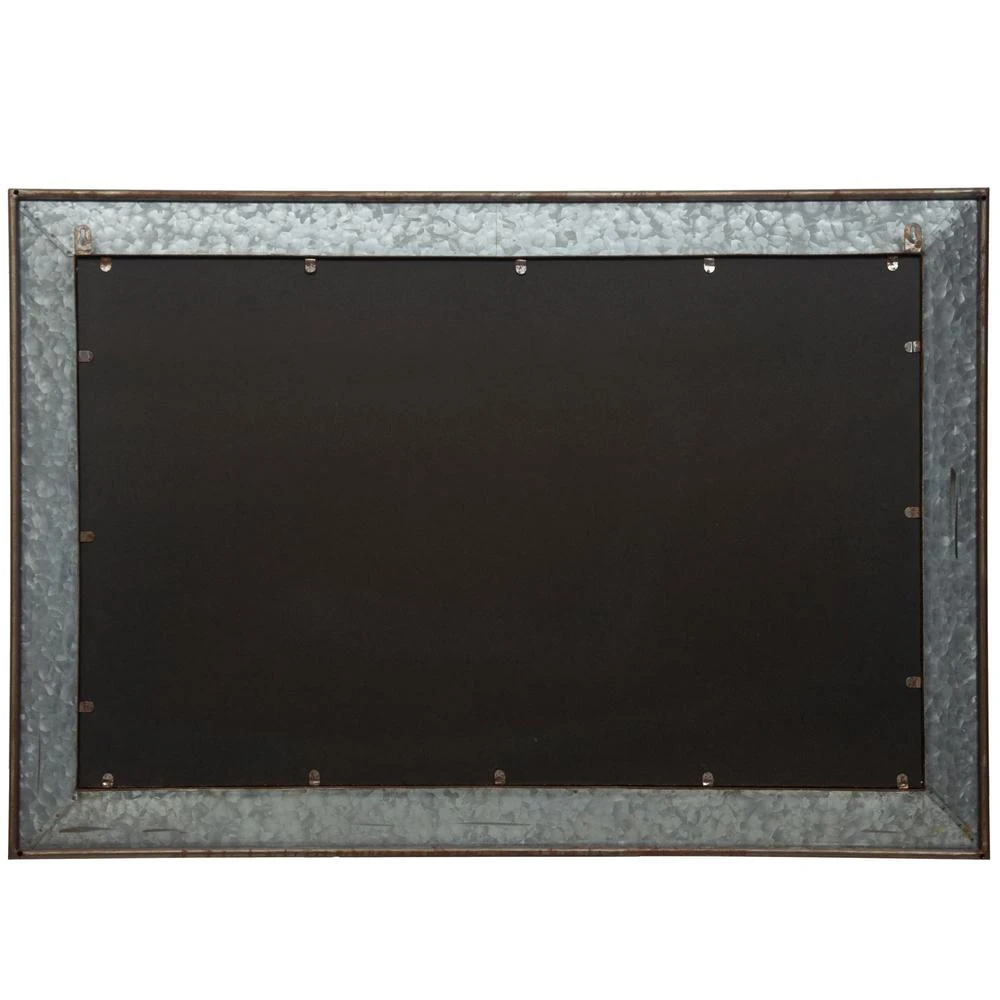Pinnacle Rustic Galvanized Calendar Silver Chalkboard Memo Board 6 Pinnacle Rustic Galvanized Calendar Silver Chalkboard Memo Board - Image 4