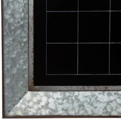 Pinnacle Rustic Galvanized Calendar Silver Chalkboard Memo Board 8 Pinnacle Rustic Galvanized Calendar Silver Chalkboard Memo Board -Tool Discount Store pinnacle memo boards 18fm1501e 4f 1000