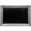 Pinnacle Rustic Galvanized Calendar Silver Chalkboard Memo Board 1 Pinnacle Rustic Galvanized Calendar Silver Chalkboard Memo Board -Tool Discount Store pinnacle memo boards 18fm1501e 64 1000