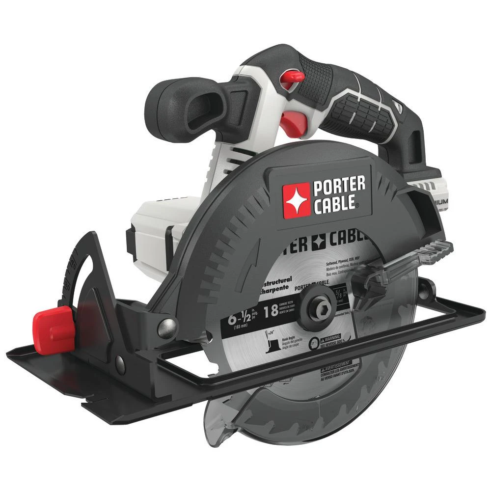 Porter-Cable 20-Volt MAX Cordless 6-1/2 In. Circular Saw (Tool-Only) 8 Porter-Cable 20-Volt MAX Cordless 6-1/2 In. Circular Saw (Tool-Only) - Image 6