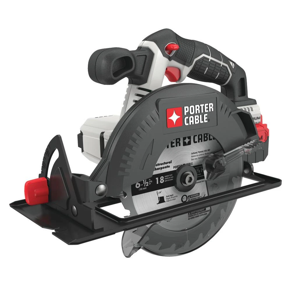 Porter-Cable 20-Volt MAX Cordless 6-1/2 In. Circular Saw (Tool-Only) 7 Porter-Cable 20-Volt MAX Cordless 6-1/2 In. Circular Saw (Tool-Only) - Image 5