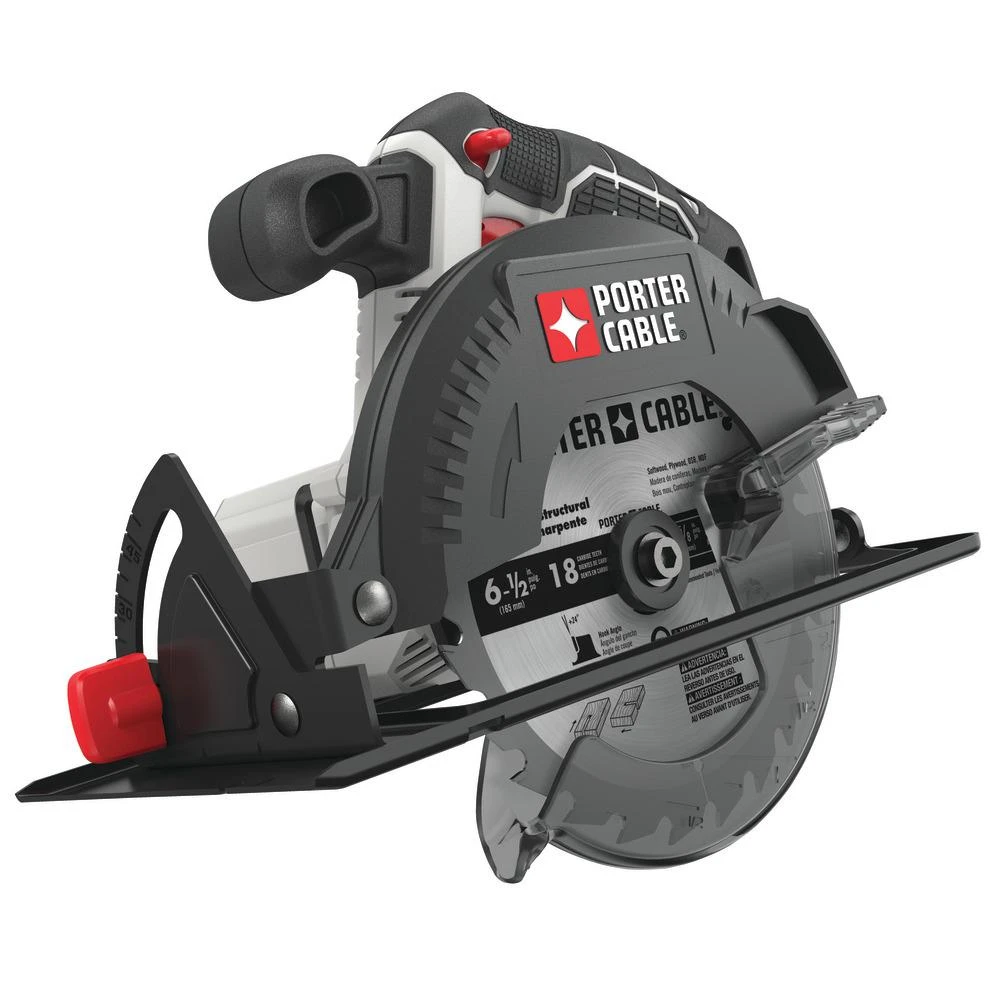 Porter-Cable 20-Volt MAX Cordless 6-1/2 In. Circular Saw (Tool-Only) 6 Porter-Cable 20-Volt MAX Cordless 6-1/2 In. Circular Saw (Tool-Only) - Image 4
