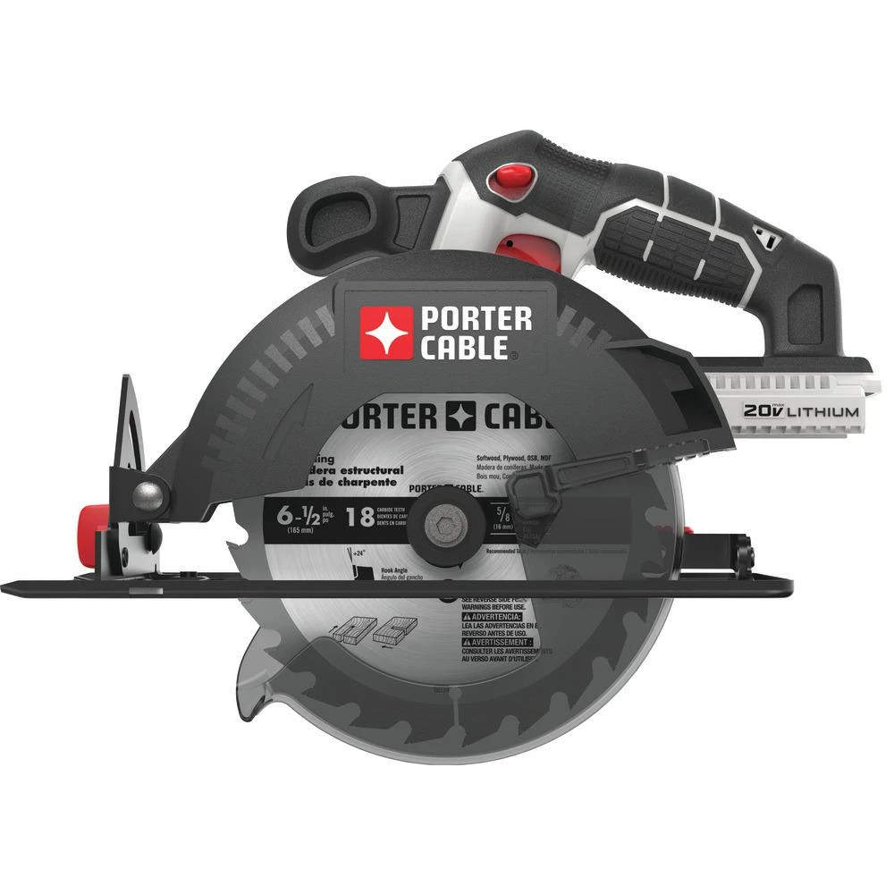 Porter-Cable 20-Volt MAX Cordless 6-1/2 In. Circular Saw (Tool-Only) 10 Porter-Cable 20-Volt MAX Cordless 6-1/2 In. Circular Saw (Tool-Only) - Image 8