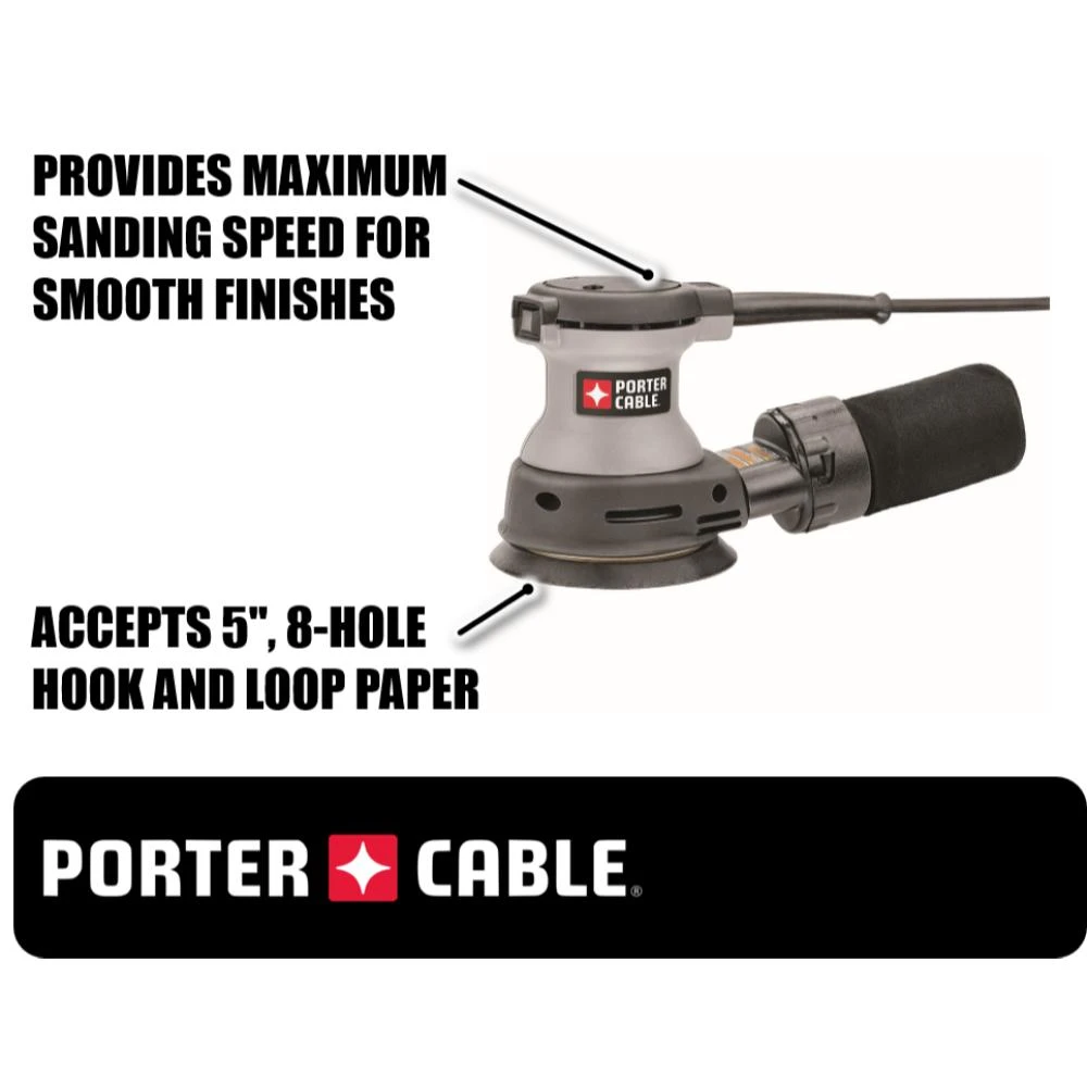 Porter-Cable 5 In. Random Orbital Sander 4 Porter-Cable 5 In. Random Orbital Sander - Image 2