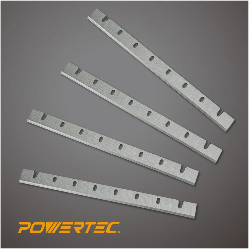 POWERTEC 12.5 In. M2 High-Speed Steel Planer Knives For DeWalt 733, DW7332 (2-Sets), 4-Knives 6 POWERTEC 12.5 In. M2 High-Speed Steel Planer Knives For DeWalt 733, DW7332 (2-Sets), 4-Knives - Image 4