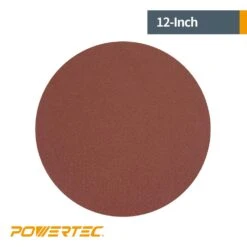 POWERTEC 12 In. 180 Grit PSA Aluminum Oxide Self Stick Sanding Disc (10-Pack) 10 POWERTEC 12 In. 180 Grit PSA Aluminum Oxide Self Stick Sanding Disc (10-Pack) -Tool Discount Store powertec power sander accessories 110760 1f 1000