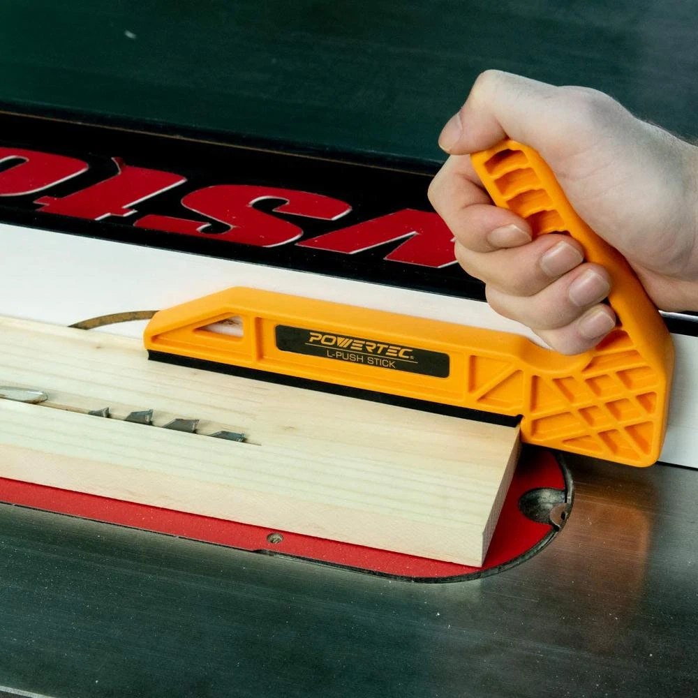 POWERTEC Safety Kit – Featherboard, Push Block And Push Stick (3-Pack) 5 POWERTEC Safety Kit – Featherboard, Push Block And Push Stick (3-Pack) - Image 3