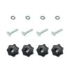 POWERTEC T-Track Knob Kit With 7 Star 5/16 In.-18 Threaded Knob, Bolts And Washers For Woodworking Jigs And Fixtures (Set Of 4) 1 POWERTEC T-Track Knob Kit With 7 Star 5/16 In.-18 Threaded Knob, Bolts And Washers For Woodworking Jigs And Fixtures (Set Of 4) -Tool Discount Store powertec saw tracks 71483 64 1000