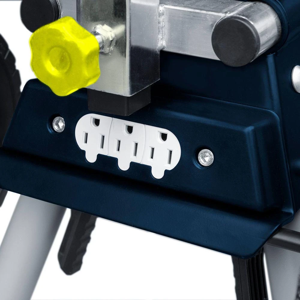 POWERTEC Deluxe Miter Saw Stand With Wheels And 110-Volt Power Outlet 5 POWERTEC Deluxe Miter Saw Stand With Wheels And 110-Volt Power Outlet - Image 3