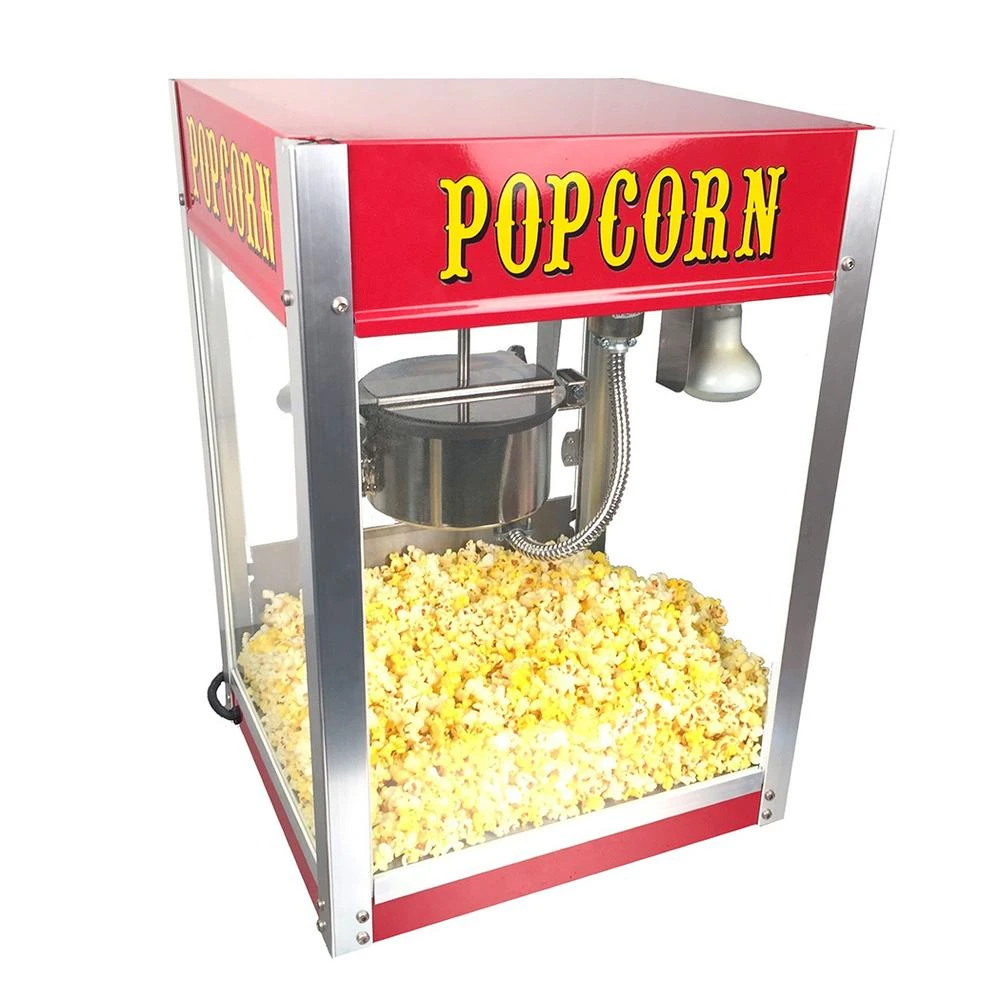 Paragon Theater Pop 4 Oz. Red Stainless Steel Countertop Popcorn Machine 7 Paragon Theater Pop 4 Oz. Red Stainless Steel Countertop Popcorn Machine - Image 5
