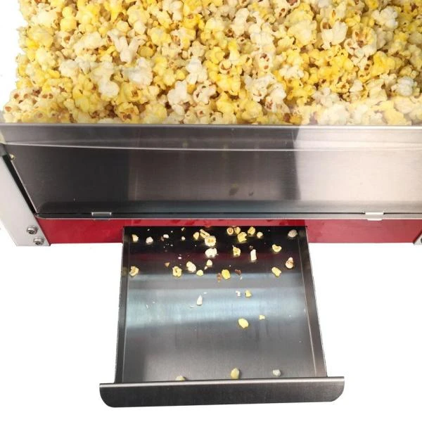 Paragon 1911 Original 6 Oz. Red Stainless Steel Countertop Popcorn Machine 7 Paragon 1911 Original 6 Oz. Red Stainless Steel Countertop Popcorn Machine - Image 5