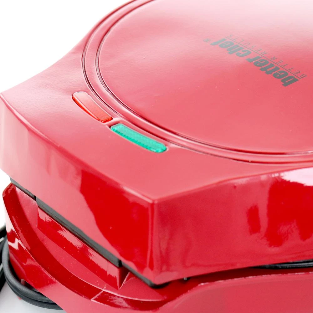 Better Chef 4-Egg Electric Double Red Omelet Maker 4 Better Chef 4-Egg Electric Double Red Omelet Maker - Image 2