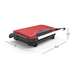 Chef Buddy 760 W Red Non-Stick Panini Press 13 Chef Buddy 760 W Red Non-Stick Panini Press -Tool Discount Store red chef buddy panini presses hw031023 44 1000