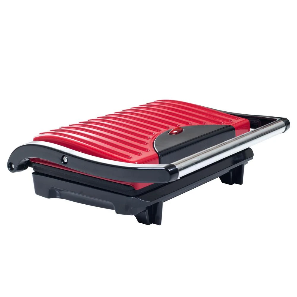 Chef Buddy 760 W Red Non-Stick Panini Press 3 Chef Buddy 760 W Red Non-Stick Panini Press