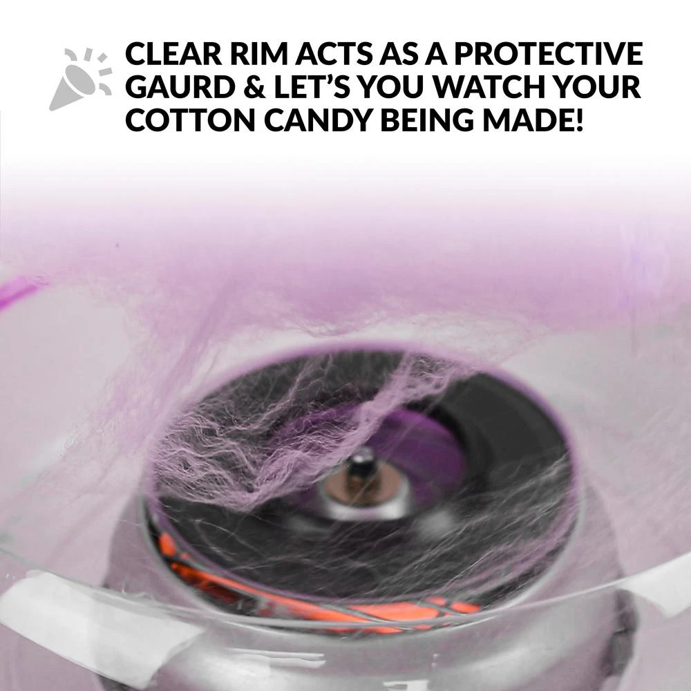 Nostalgia Retro Red Hard And Sugar Free Cotton Candy Maker With Cotton Candy Cones 17 Nostalgia Retro Red Hard And Sugar Free Cotton Candy Maker With Cotton Candy Cones - Image 15