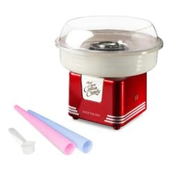 Nostalgia Retro Red Hard And Sugar Free Cotton Candy Maker With Cotton Candy Cones 19 Nostalgia Retro Red Hard And Sugar Free Cotton Candy Maker With Cotton Candy Cones -Tool Discount Store red nostalgia cotton candy machines pcm405retrored 40 1000