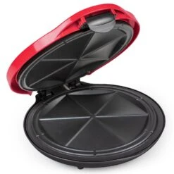 Nostalgia 900 W Red Quesadilla Maker With Extra Stuffing Latch