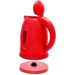 Ovente KP72R 7-Cup Red BPA Free Electric Kettle With Auto Shut-Off And Boil-Dry Protection -Tool Discount Store red ovente electric kettles kp72r fa 1000