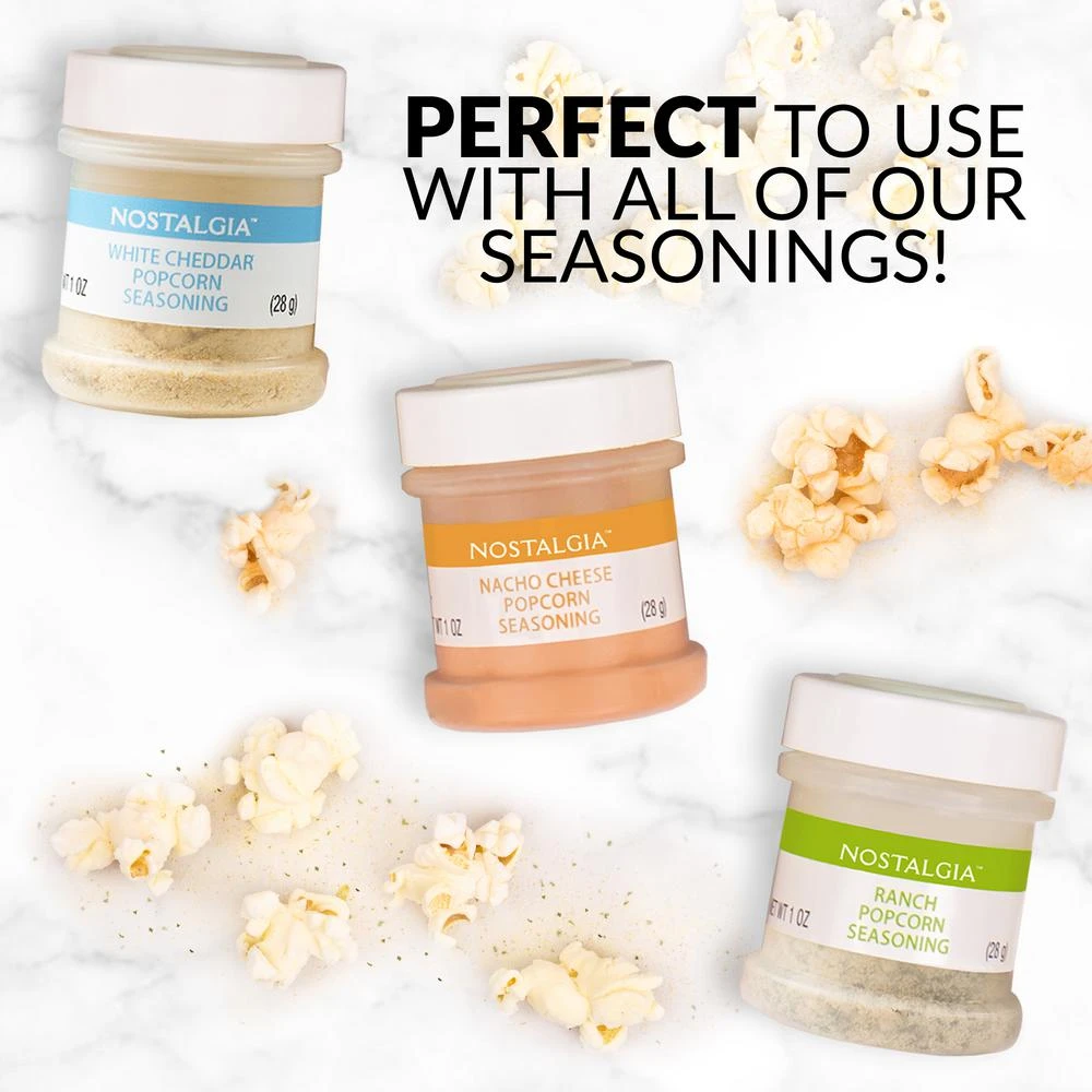 Nostalgia Old Fashioned 1040 W 12-Cup Red Hot Air Popcorn Maker With Measuring Cup 9 Nostalgia Old Fashioned 1040 W 12-Cup Red Hot Air Popcorn Maker With Measuring Cup - Image 7