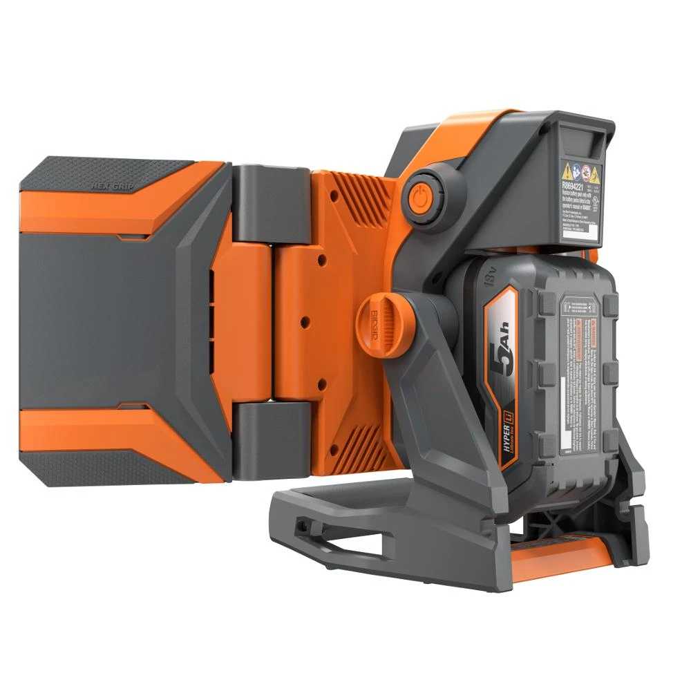RIDGID 18-Volt Hybrid Folding Panel Light (Tool Only) 7 RIDGID 18-Volt Hybrid Folding Panel Light (Tool Only) - Image 5